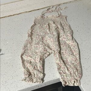 Jamie Kay Floral Pink 2t romper